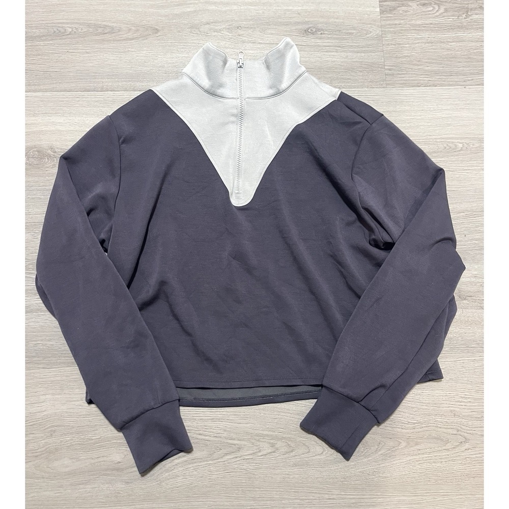 Sincerely Jules Active Pullover Top Women's XL Long‎ Sleeve  1/4 Zip